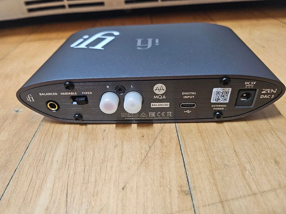 ifi zen dac3 can3 이미지