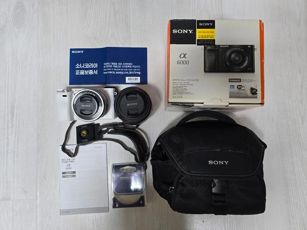 소니 a6000 미러리스 카메라 세트(번들+50.8) 이미지
