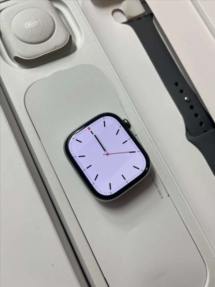 애플워치11티타늄 46mm 내추럴 애플케어+ 신품급 이미지