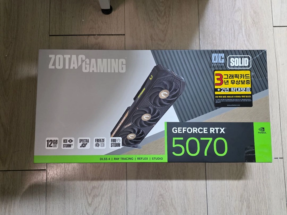 zotac rtx5070 solid 이미지