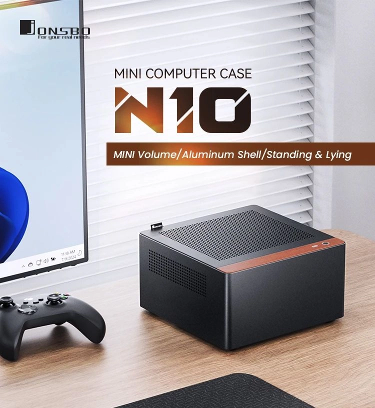 Jonsbo N10 미니 ITX 컴퓨터 케이스 이미지