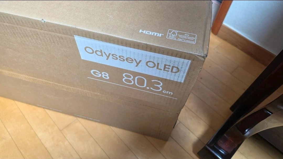 삼성 32인치 OLED G80SH LS32HG800 모니터 이미지