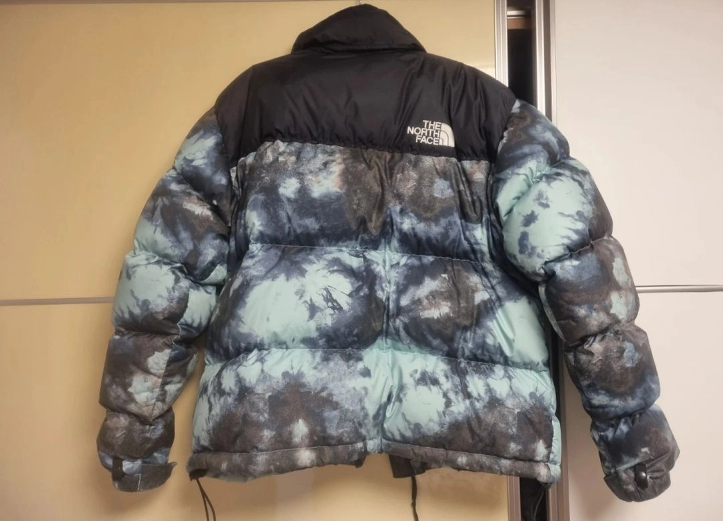 노스페이스 눕시 패딩 타이 다이 XL 이미지