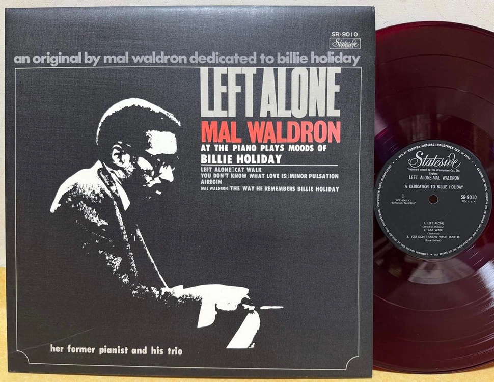LP ; mal wadron - left alone 말 왈드론 재즈 엘피 음반 red vinyl 이미지