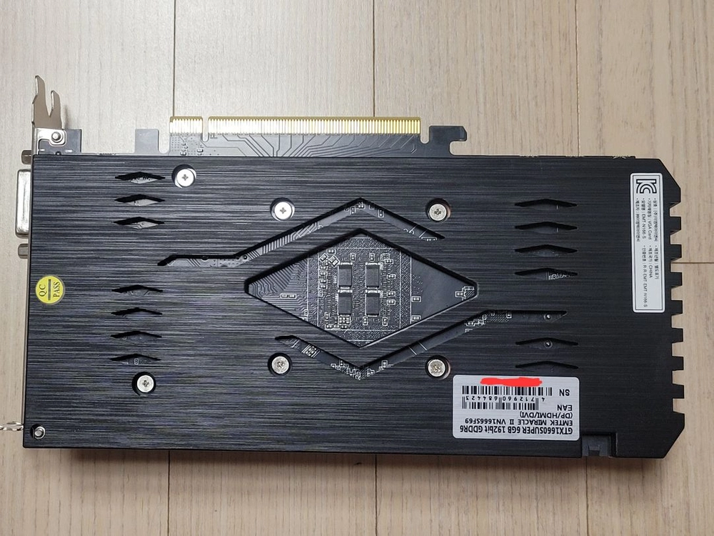 (직거래 16만) 이엠텍 GTX 1660 SUPER 6GB 미라클2 이미지