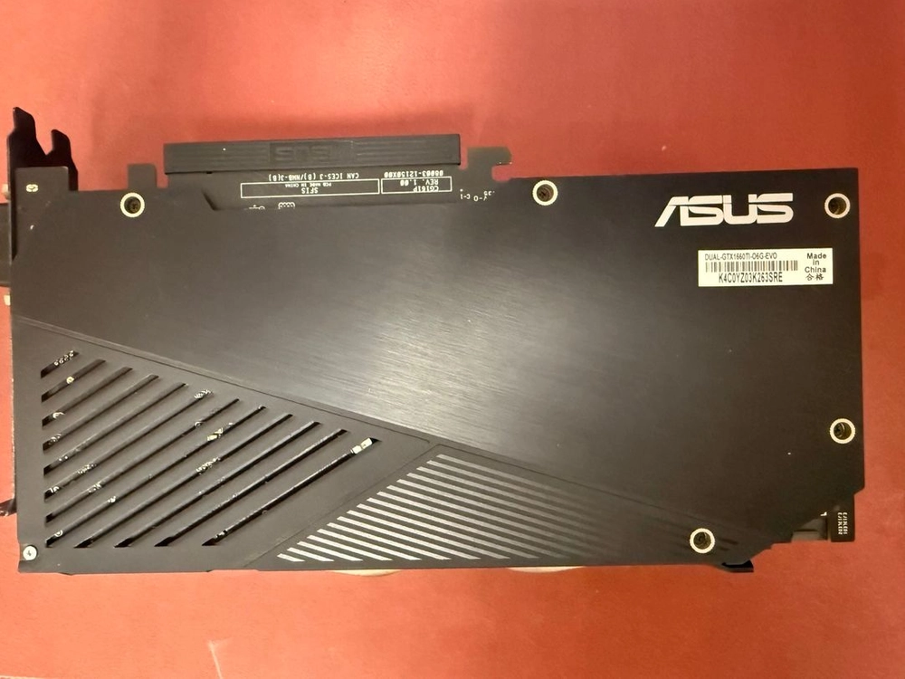 Asus DUAL GTX1660TI O6G EVO 이미지