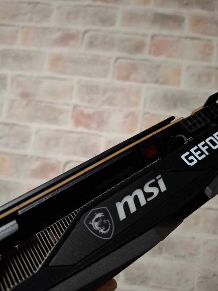 민트급 MSI 3060TI Gaming X 8GB LHR(채굴제한모델) 이미지