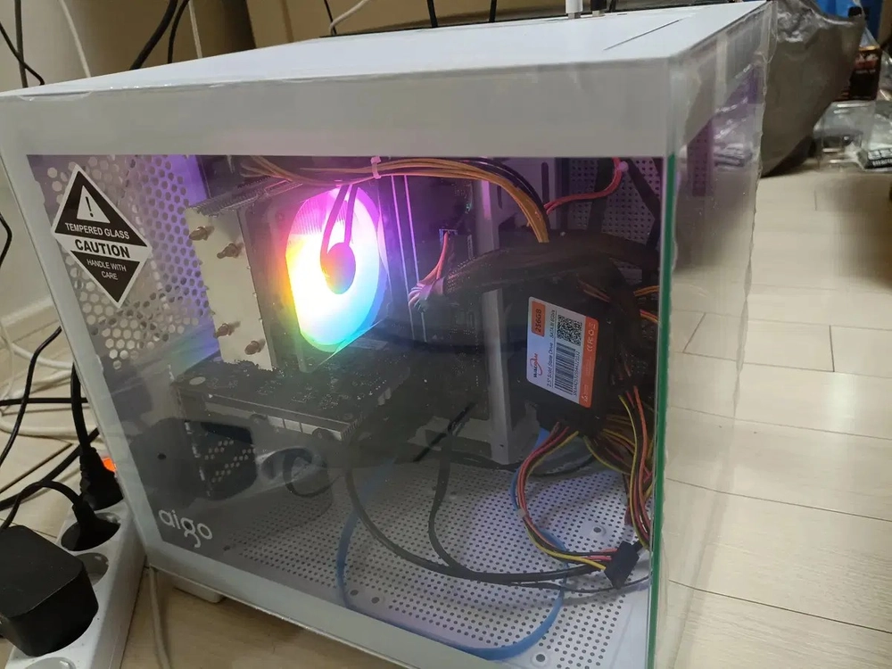 soyo rx550 그래픽카드 이미지