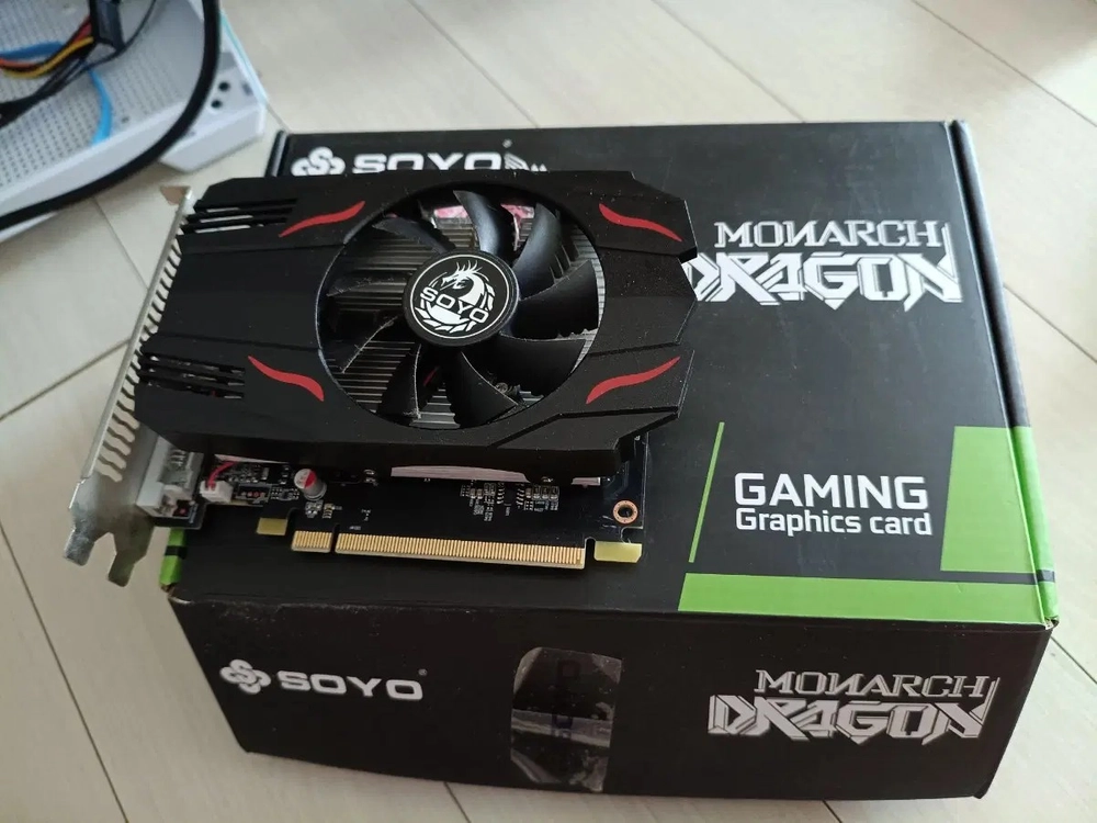 soyo rx550 그래픽카드 이미지