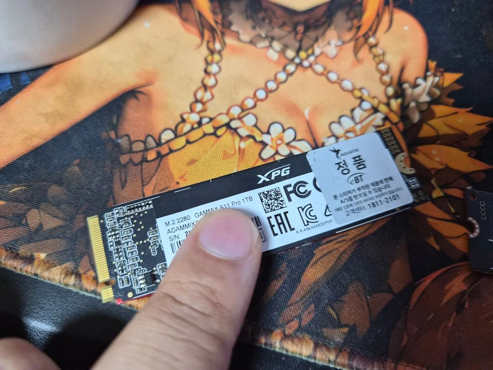ADATA XPG GAMMIX S11 Pro 1TB SSD 팝니다 이미지