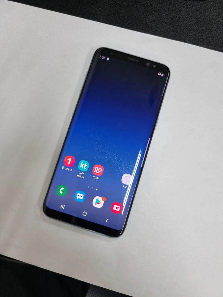 갤럭시S8 64GB 블루 KT 기능정상 중고폰 211533 이미지