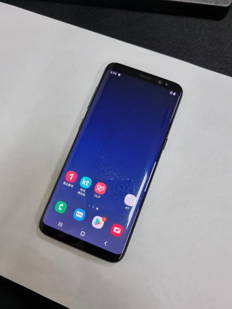 갤럭시S8 64GB 블랙 KT 기능정상 중고폰 213292 이미지