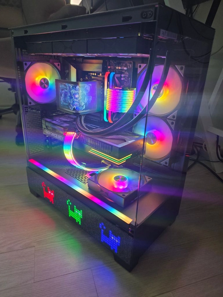 천안아산)고사양 게이밍 본체 7800X 3D , RTX5070 , D5 32GB 이미지