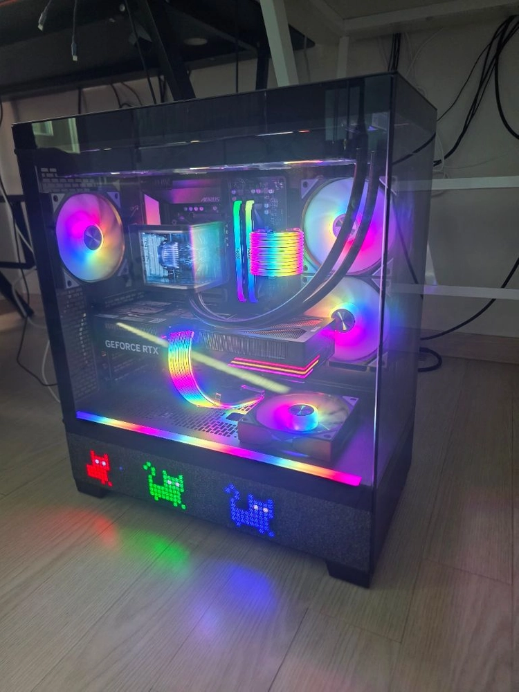 천안아산)고사양 게이밍 본체 7800X 3D , RTX5070 , D5 32GB 이미지
