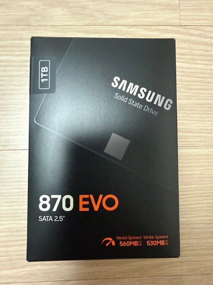 삼성 SSD 870 EVO 1TB(미개봉 새제품) 이미지