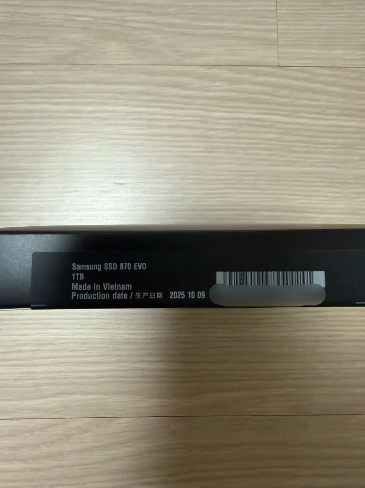삼성 SSD 870 EVO 1TB(미개봉 새제품) 이미지