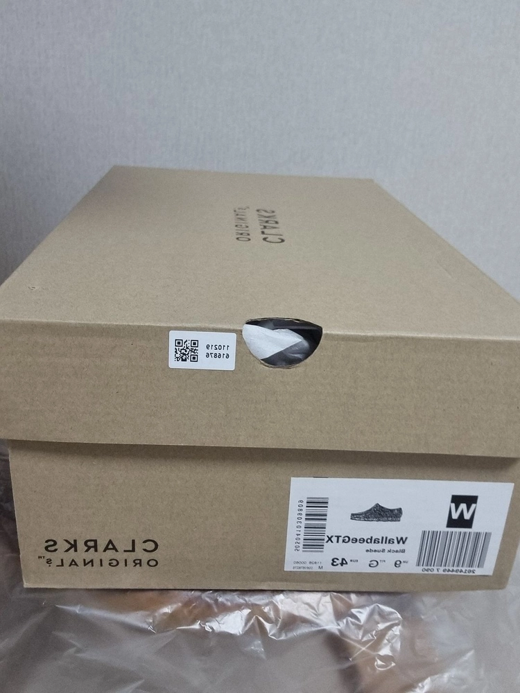 [무료배송] 클락스 왈라비 GTX 블랙 270 사이즈 이미지