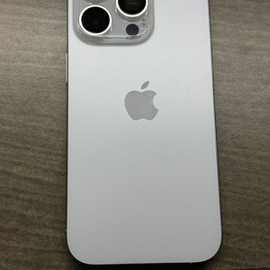 아이폰 16 PRO(프로) 화이트 256GB 상대 매우좋음 풀박스 이미지