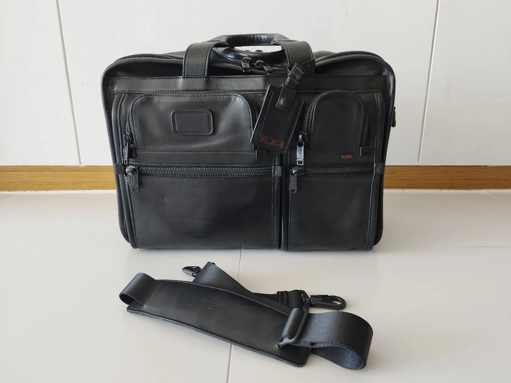 TUMI 96160DH 투미 가죽 확장 서류 가방 이미지