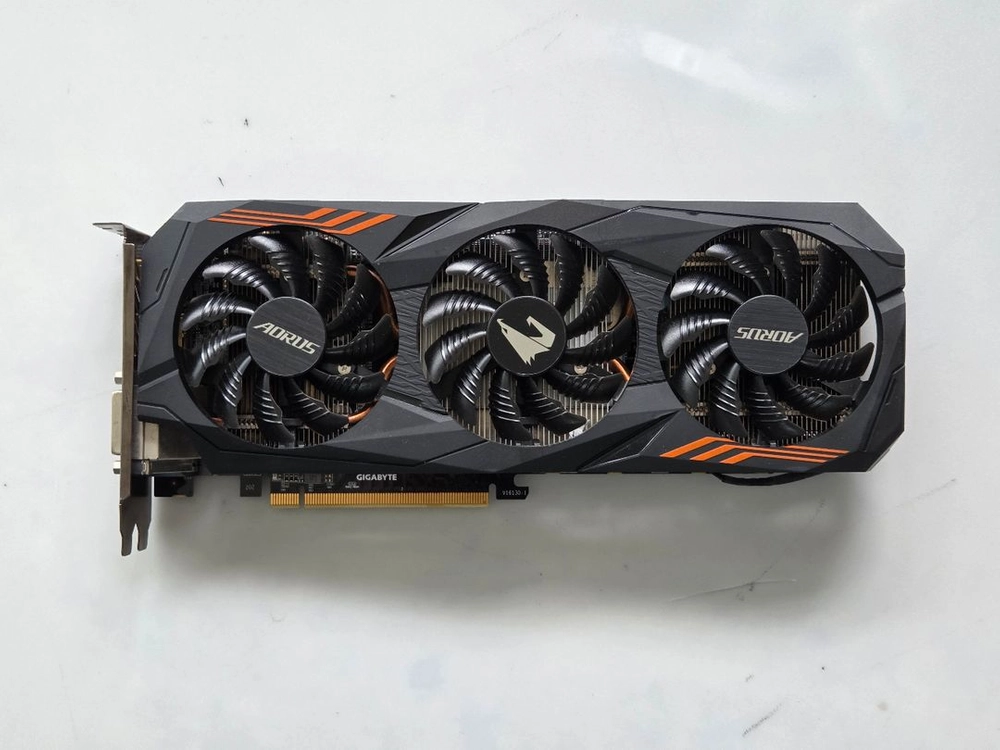 기가바이트 Aorus GTX1060 6g 그래픽카드 이미지