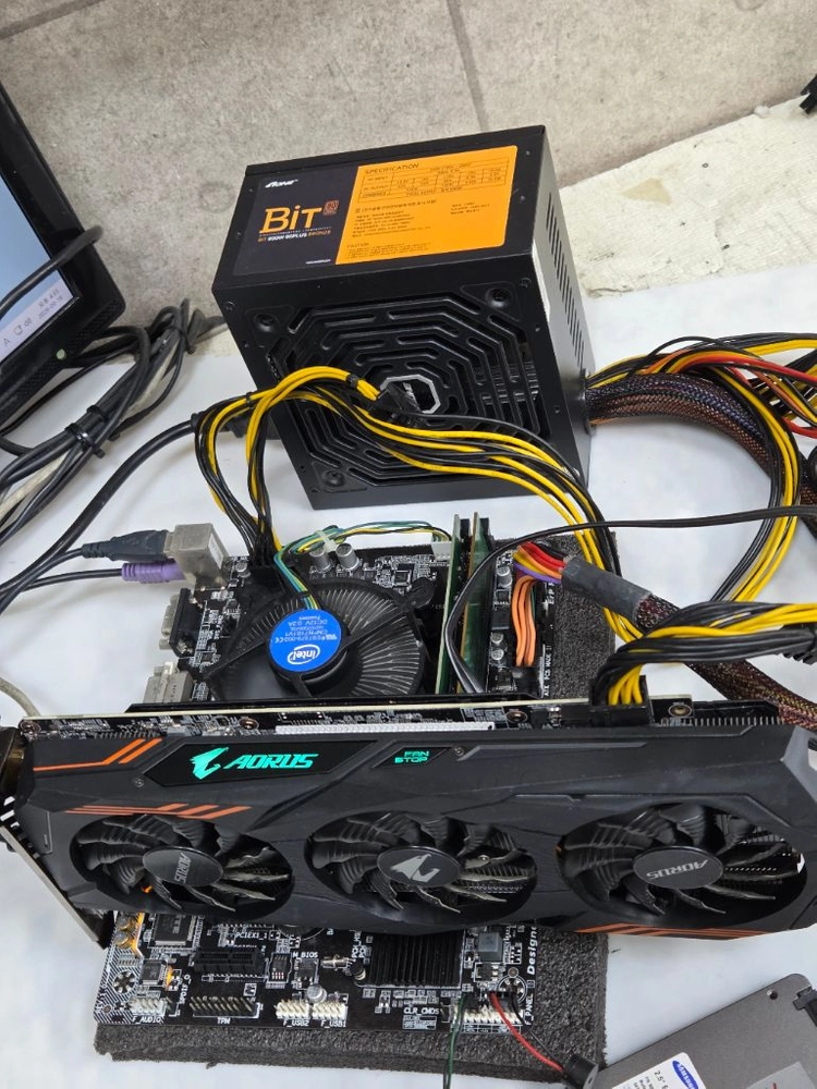 기가바이트 Aorus GTX1060 6g 그래픽카드 이미지