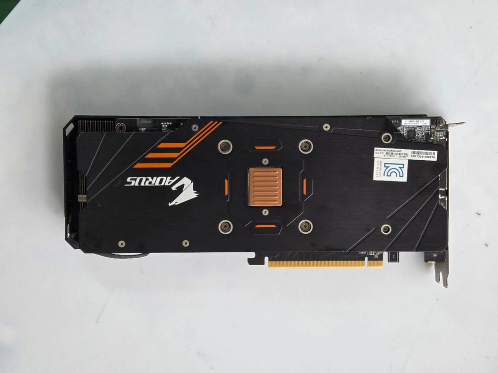 기가바이트 Aorus GTX1060 6g 그래픽카드 이미지