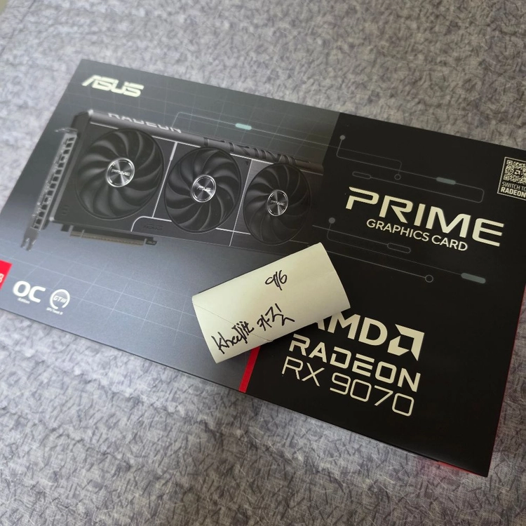 ASUS PRIME RX 9070 non xt 미개봉 팝니다 이미지