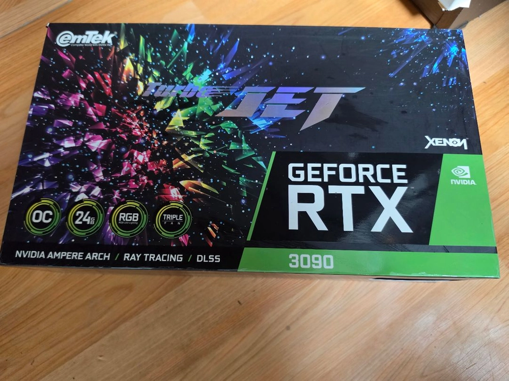 RTX 3090 이엠텍 터보젯(보석바) 팝니다 이미지