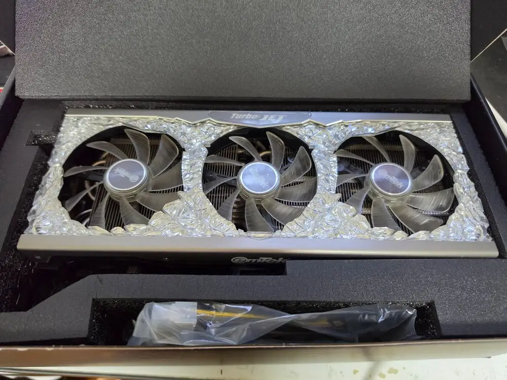 RTX 3090 이엠텍 터보젯(보석바) 팝니다 이미지