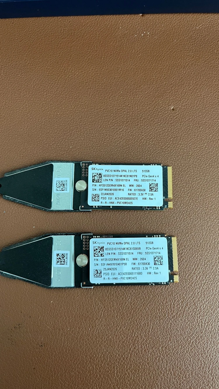 sk 하이닉스 PVC10 512GB SSD M.2 NVMe 2242 이미지