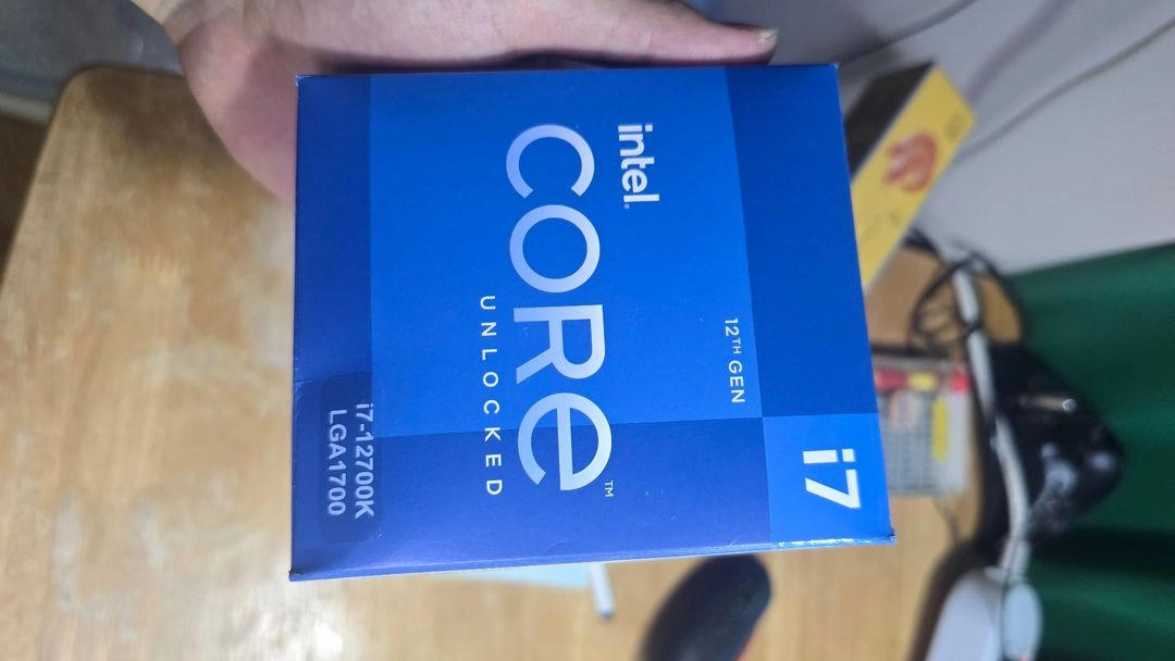 인텔 코어 i7 12700K 정품 이미지