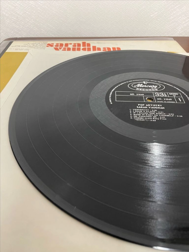 사라본 pop artistry lp(mono) 이미지