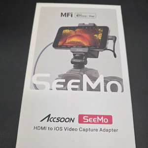 [풀박스]Accsoon SeeMo iOS/HDMI adapter(Black) 이미지
