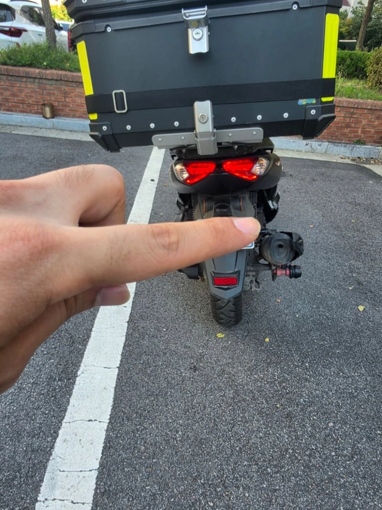 NMAX125 22년식 12,451km 판매합니다 (배달부업용/튜닝완료/덤많음) 이미지