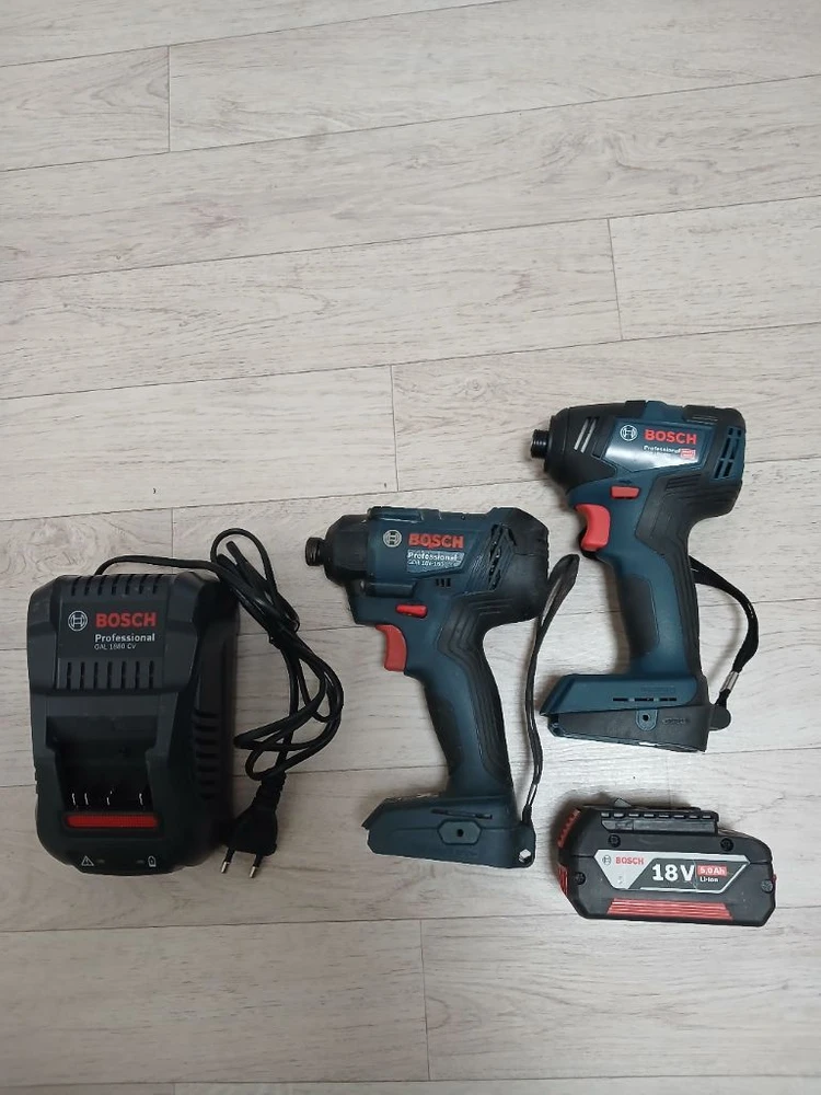 보쉬 GDR 18V-200 +GDR 18V-160 임팩드라이버 이미지