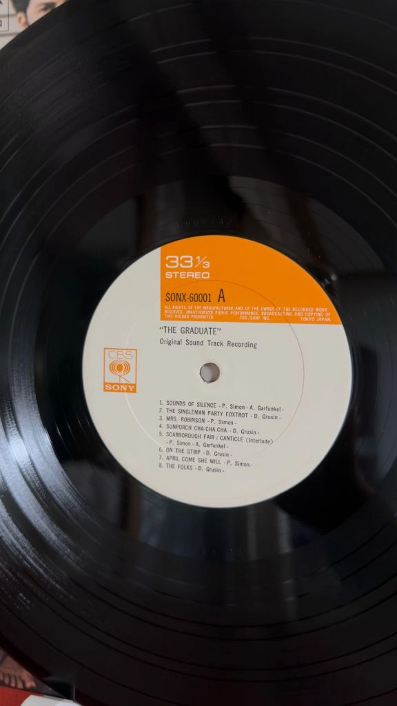 (졸업0ST,사이먼 앤 가펑클,민트급 LP) The Graduate (OST) 이미지