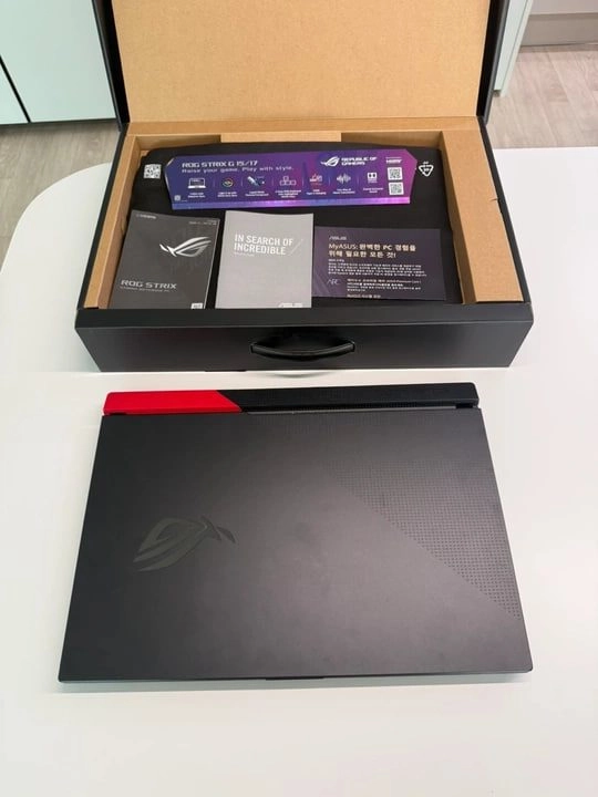 아수스 Rog strix 17인치 게이밍노트북 라이젠7 4800 /3050TI /램16 /512g - 안심되는 중고거래