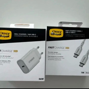 오터박스36W 충전기 + USB-C 케이블 미개봉 이미지