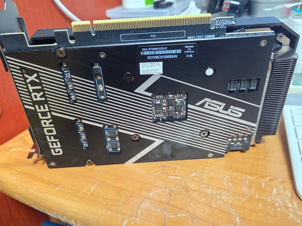 할인가능! [신품급] ASUS DUAL RTX 3060 12G (상태S급/무상AS남음) 이미지