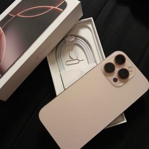 아이폰16pro 256GB 데저트티타늄 자급제 이미지