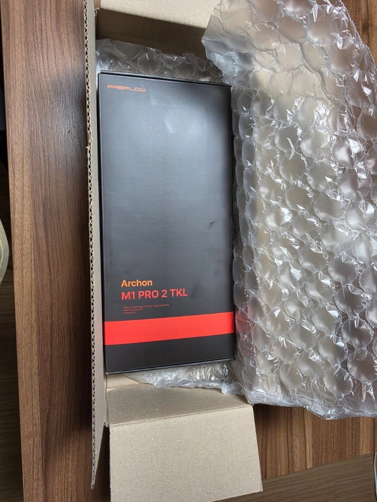 프리플로우 archon m1 pro2 tkl 퀵실버v2, 화이트 팝니다. 이미지