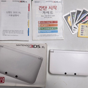 S급 닌텐도 3ds xl 화이트 구큰다수 풀박스 판매 이미지