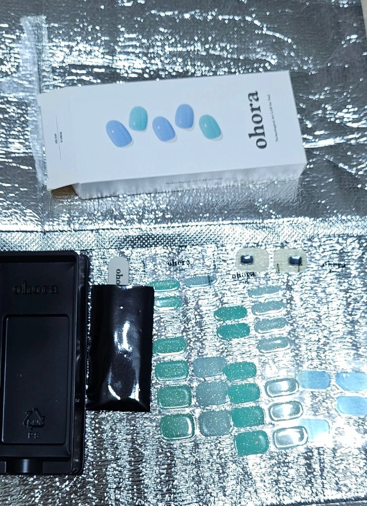 오호라 젤네일 개봉 9팩 일괄 이미지