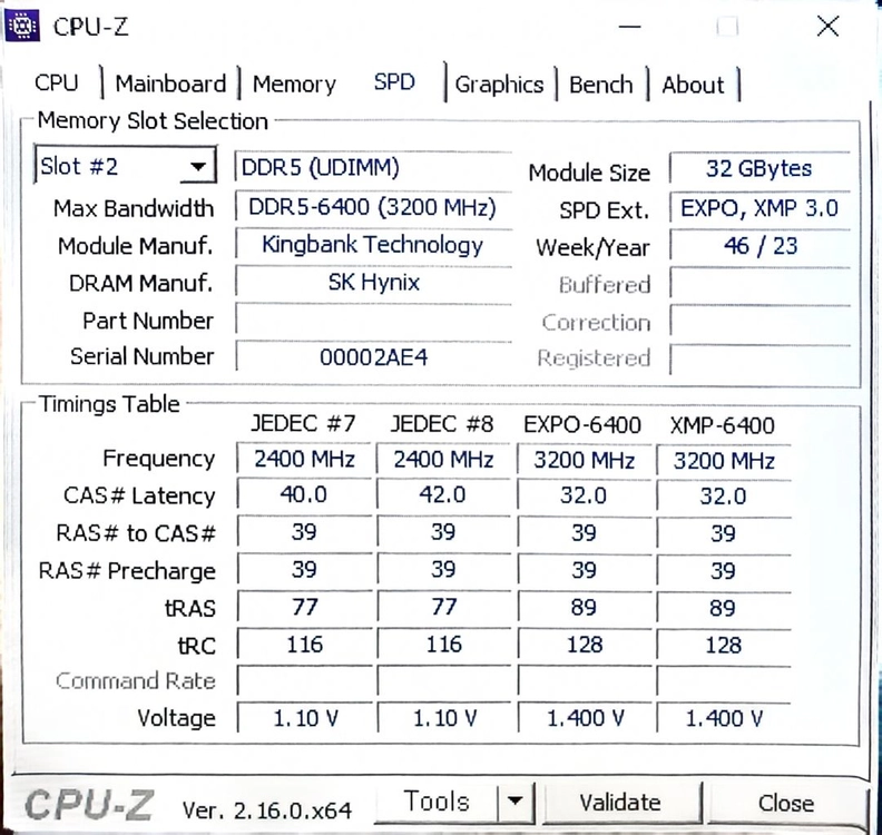 킹뱅크 ddr5 64g 램 이미지