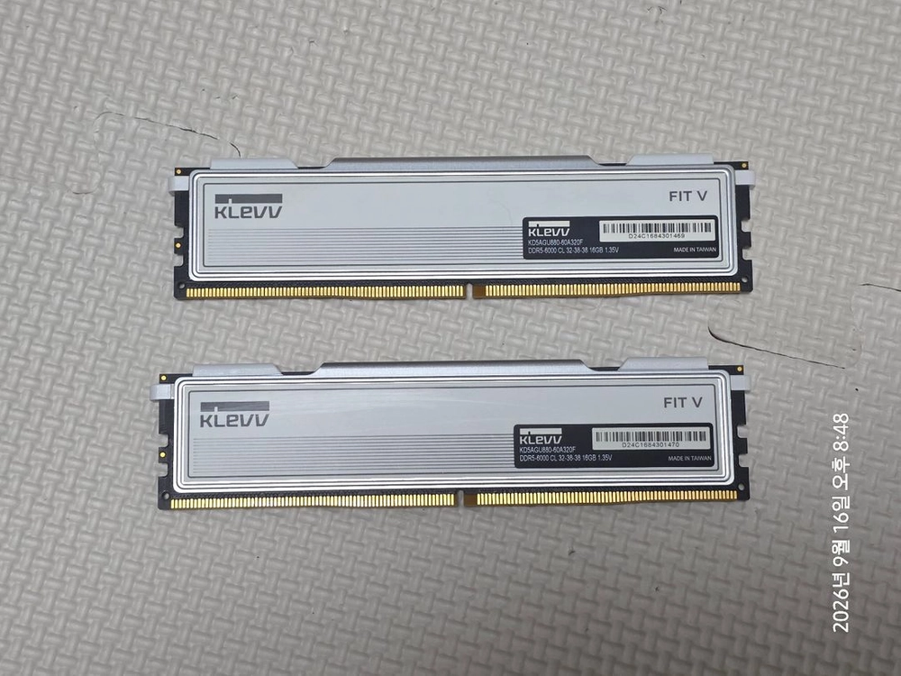 DDR5 32GB (16*2) 6000Mhz CL32 서린 클레브 FIT V 메모리 램 이미지