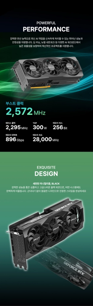 (미개봉) PNY 지포스 RTX 5070 Ti OC D7 16GB 팝니다 이미지