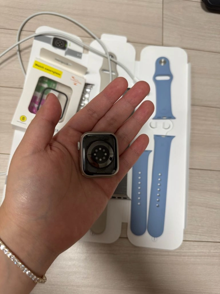 애플워치 7세대 스타라이트 41mm 이미지