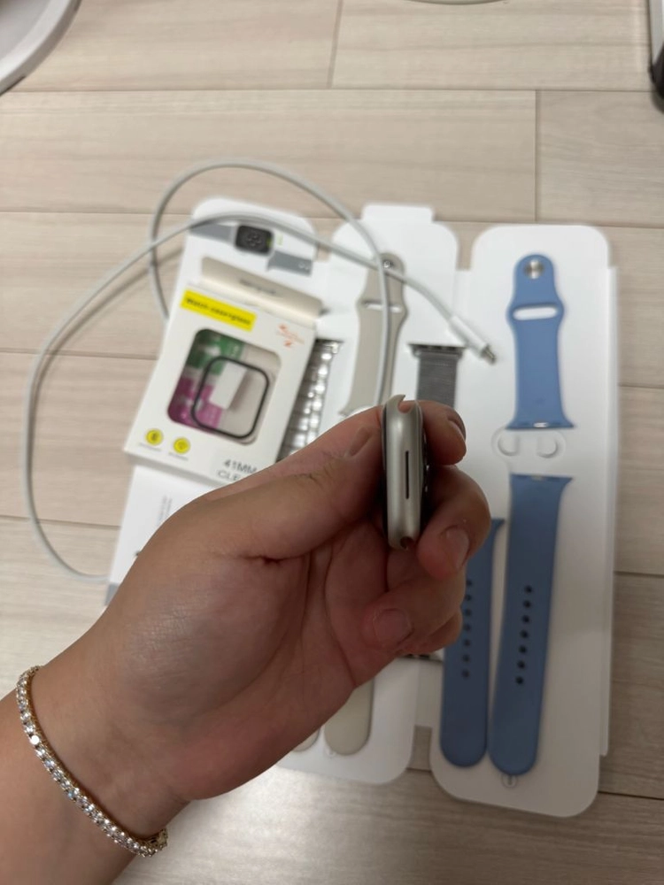 애플워치 7세대 스타라이트 41mm 이미지