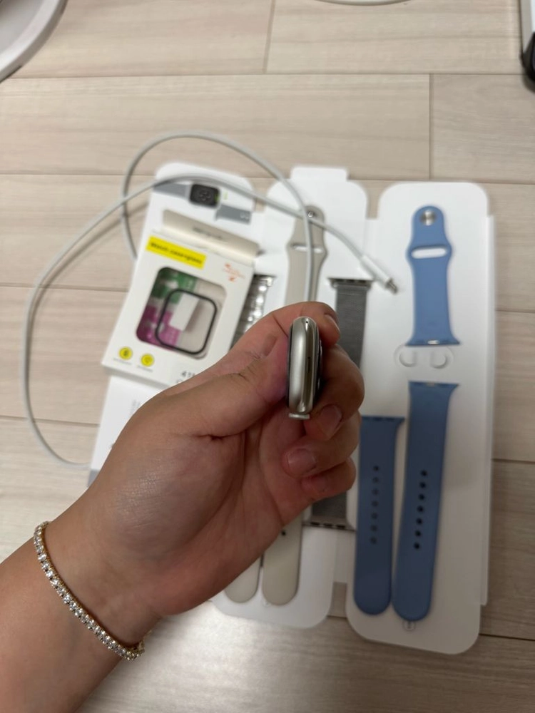 애플워치 7세대 스타라이트 41mm 이미지