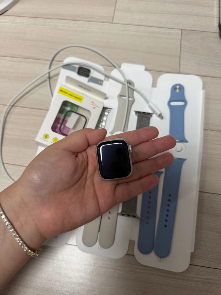 애플워치 7세대 스타라이트 41mm 이미지